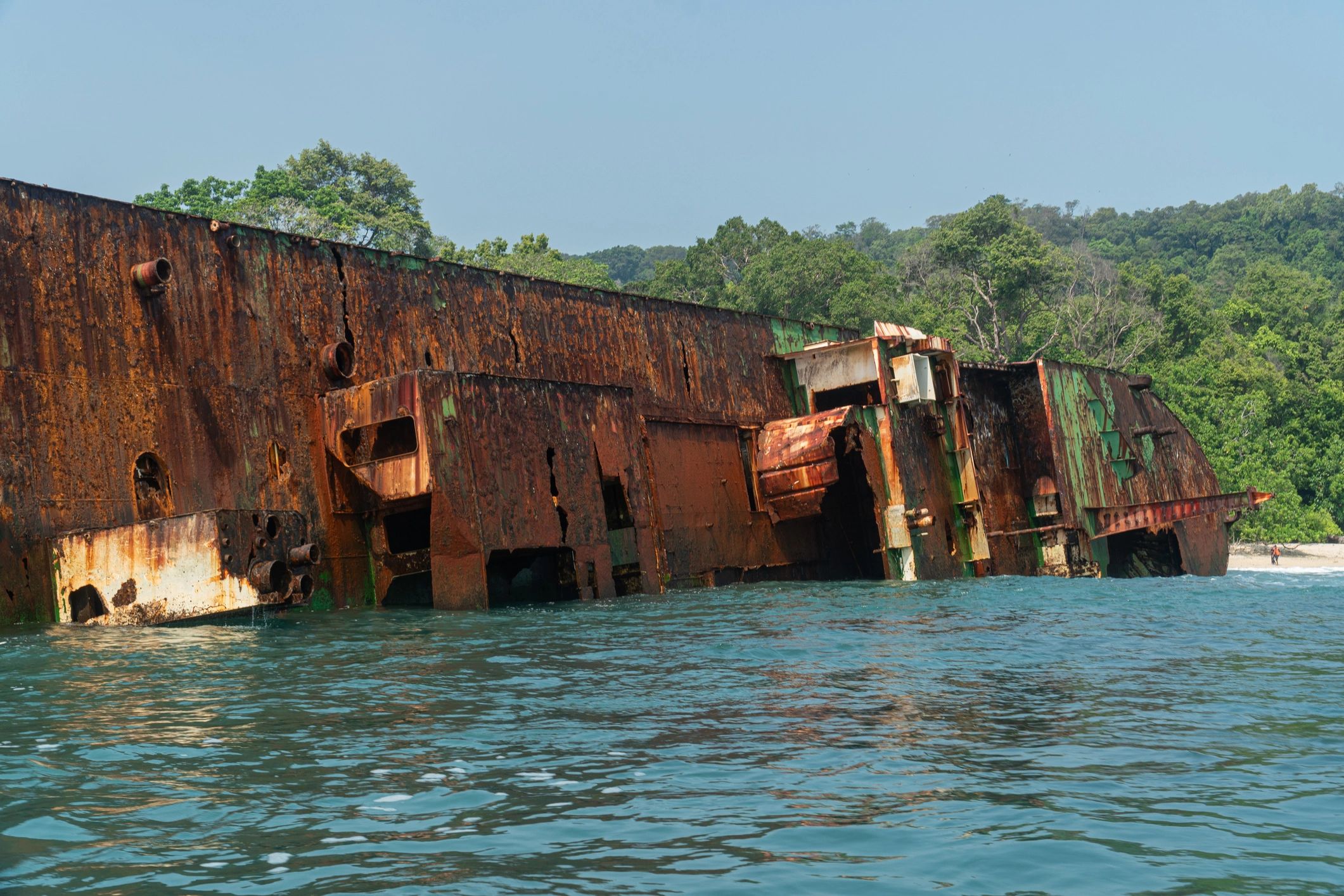 Ocean vessel representing international shipping and export operations